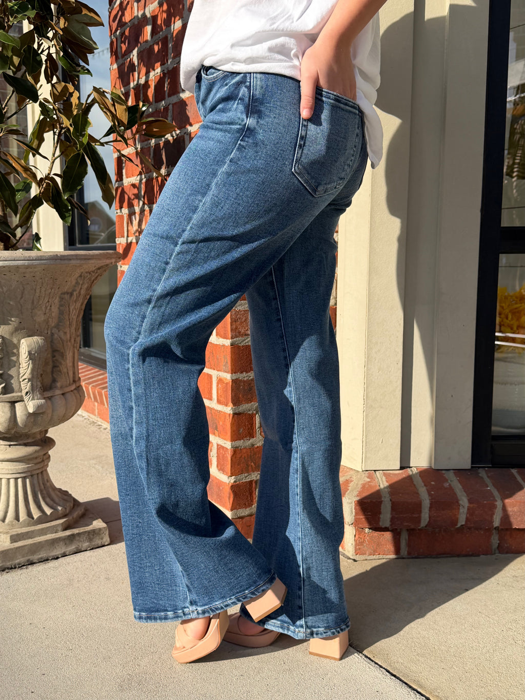 The Ophelia Wide Leg Denim