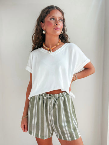 Marie Linen Shorts