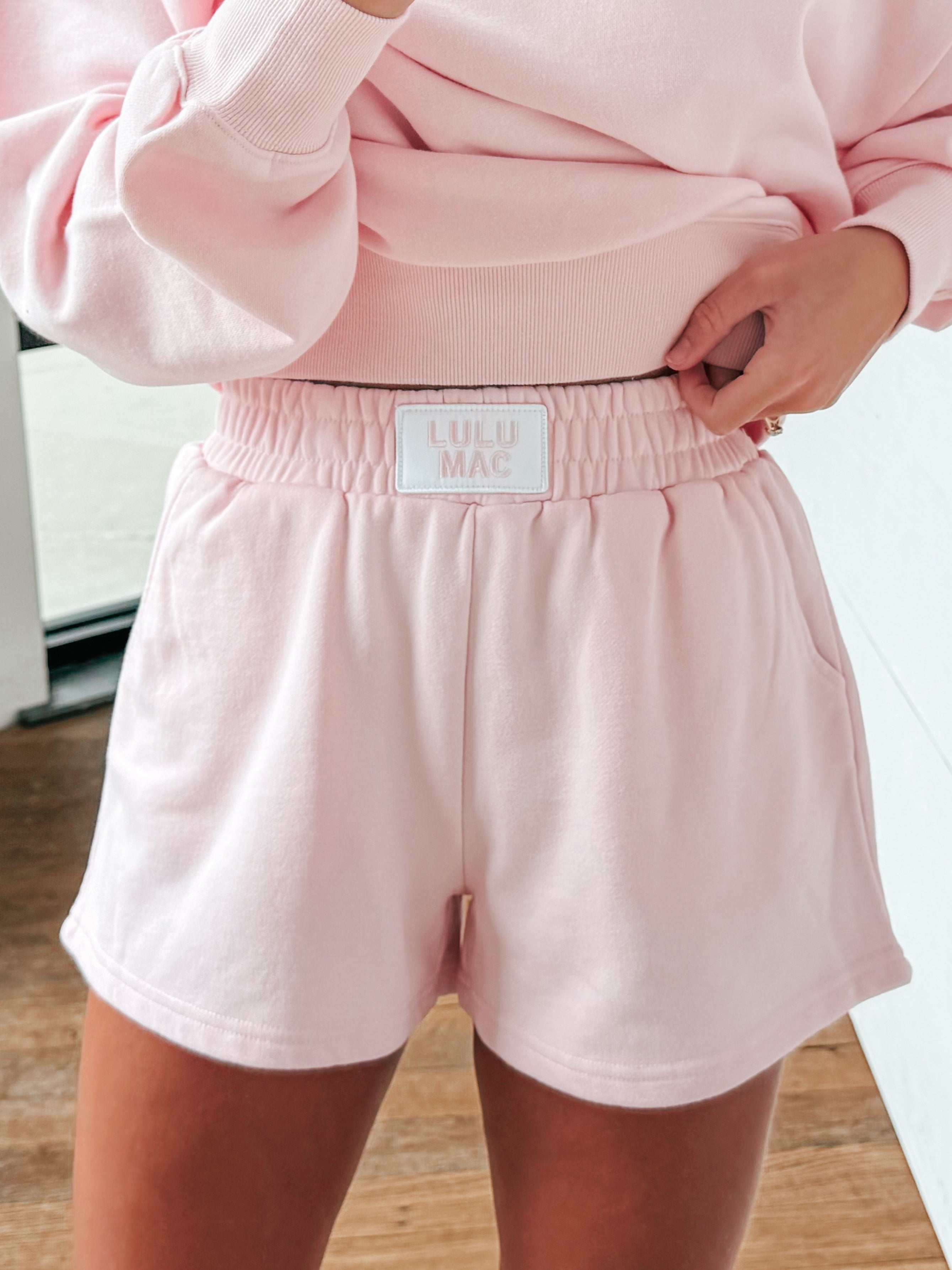 PINK LuLu Mac MockNeck Set