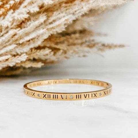 Emma Roman Numeral Bracelet