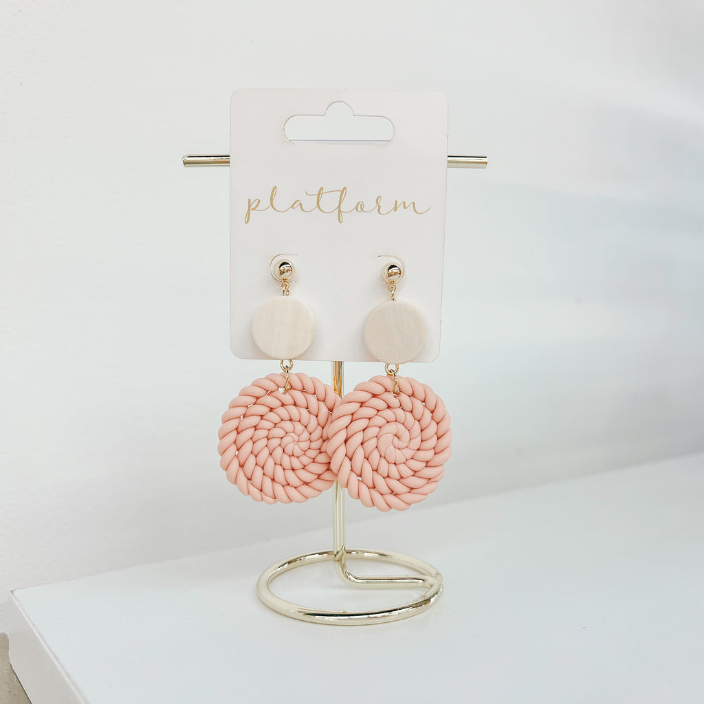 Spiral Dangle Earrings