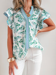 Marge Flower Top
