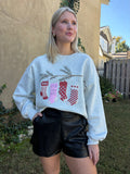Sequin Christmas Sweatshirt