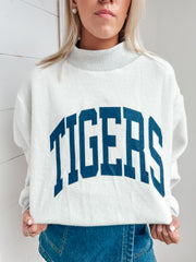 Reversible Mock Neck Sweatshirt