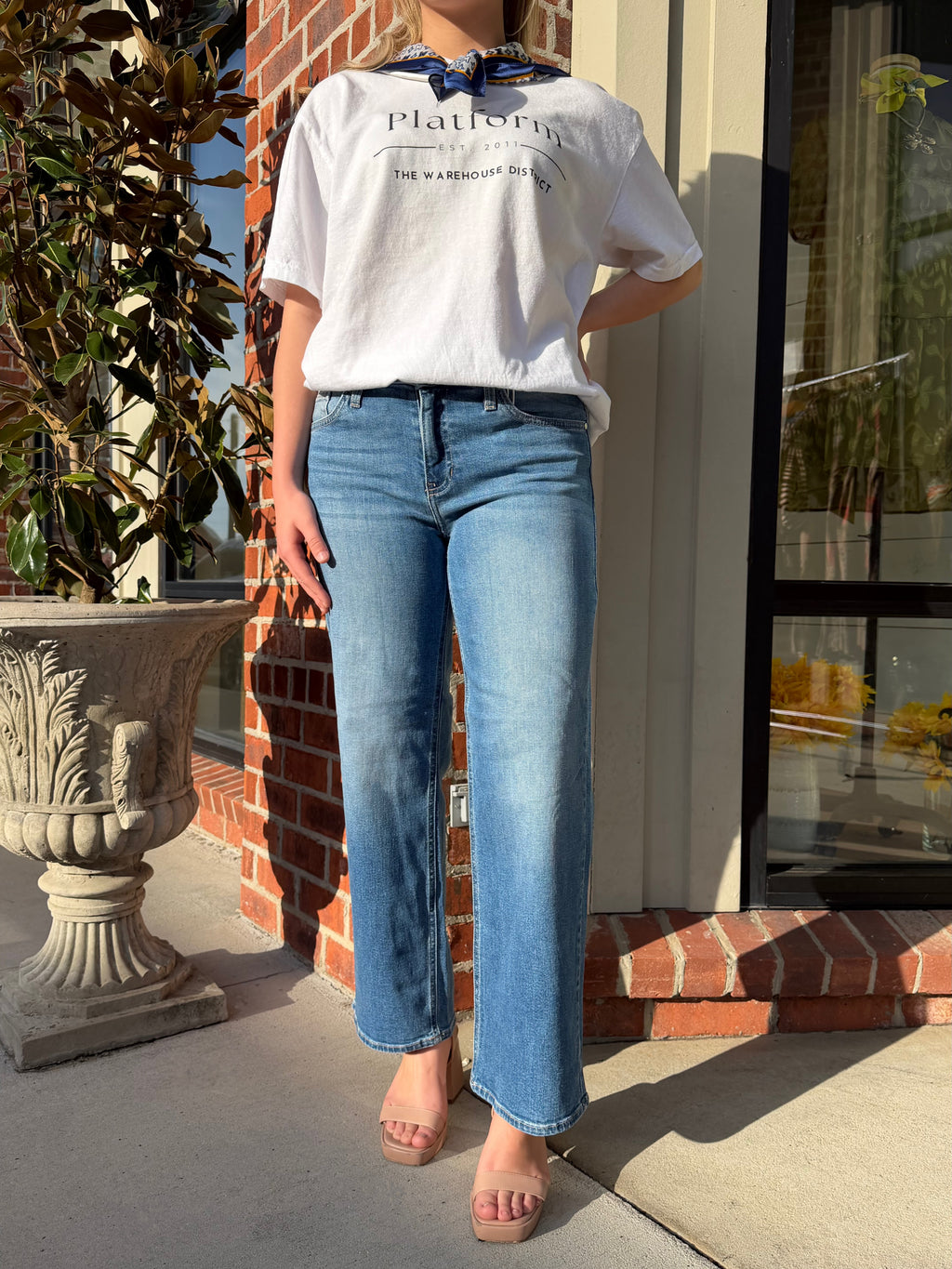No Limit Wide Leg Denim