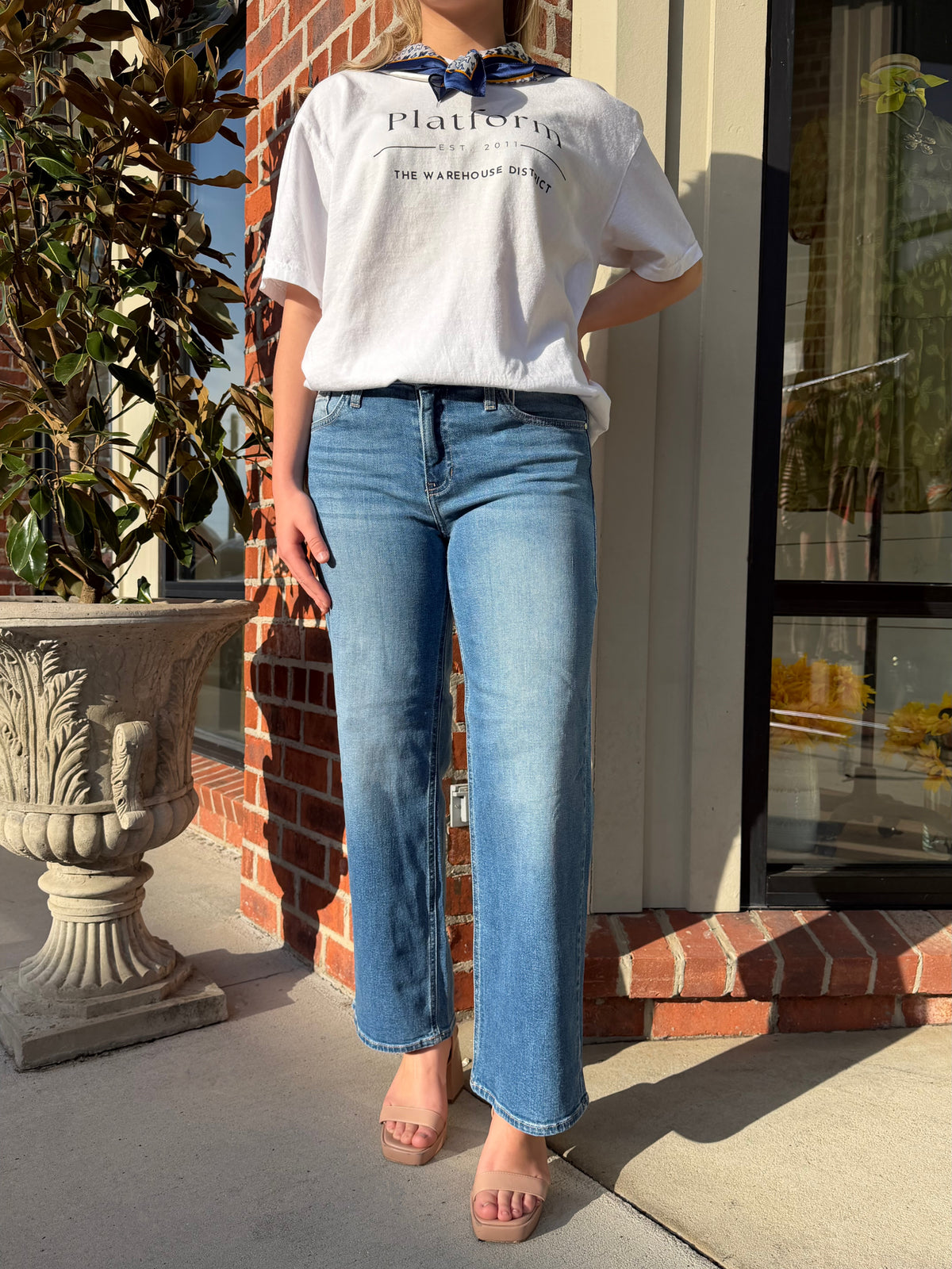 No Limit Wide Leg Denim