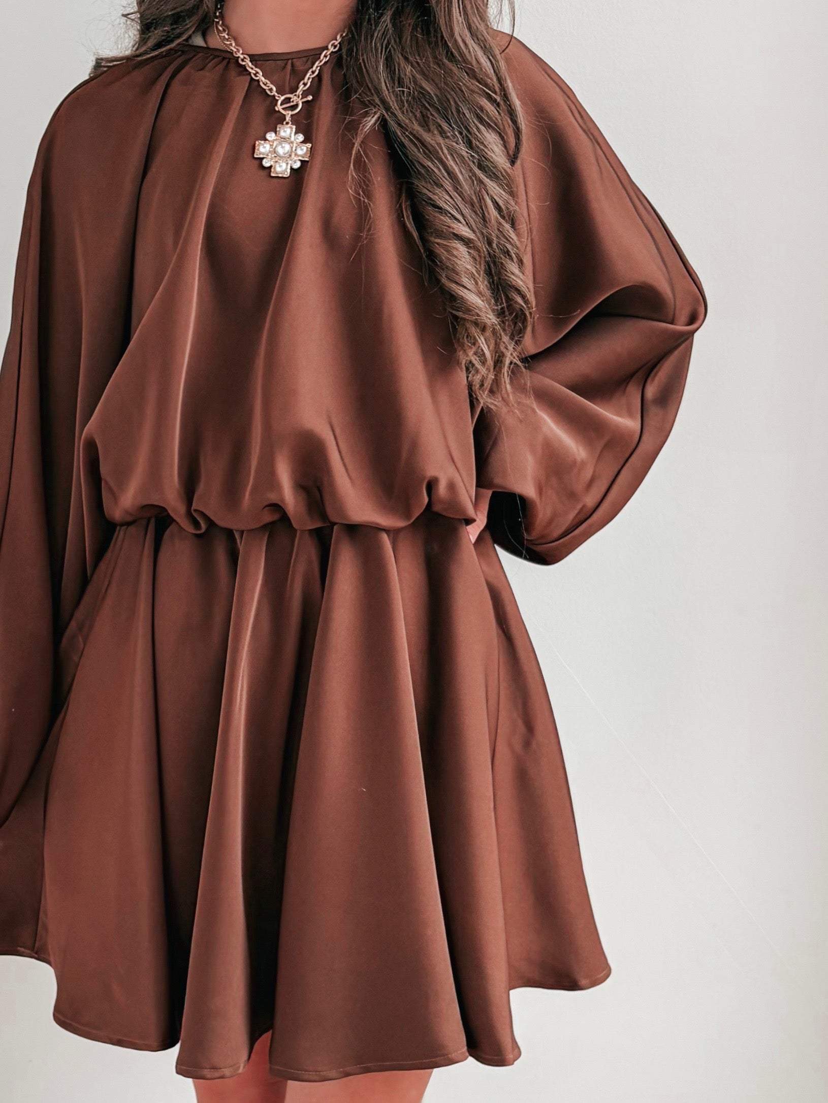 Amber Glow Dress