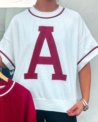 Game Day Stitch Varsity Tee