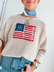 Freedom Flag Sweater