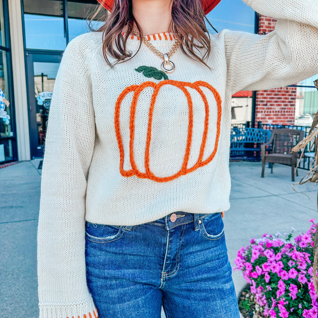 Pumpkin Picking Sweater