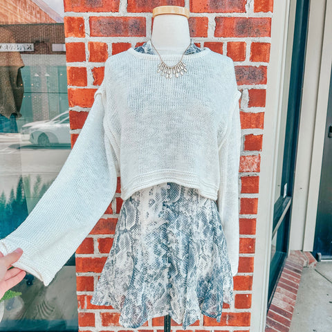 Winter Morning Sweater