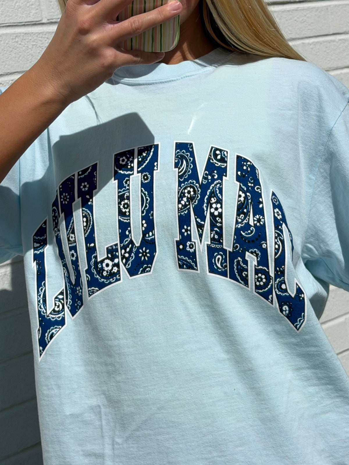 Lulu Mac Paisley Print Tee