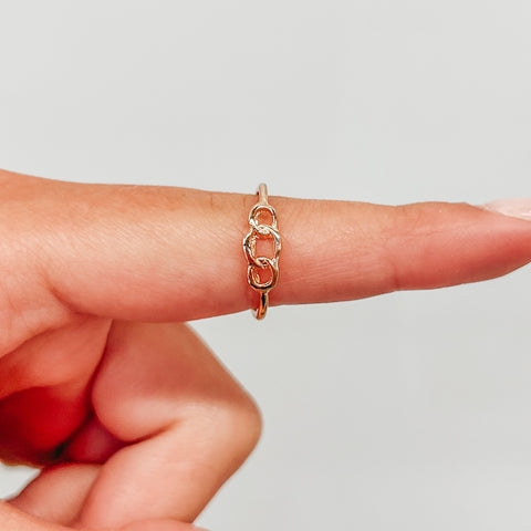 Chain Love Ring