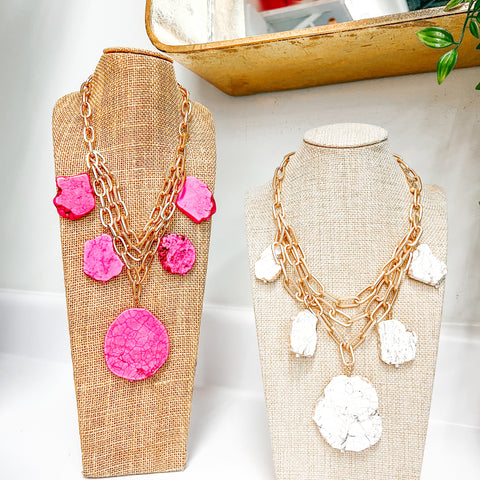 Mahryn Marble Necklace