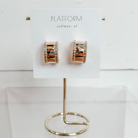 Golden Arch Earrings