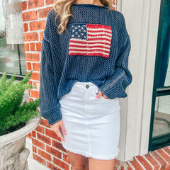 Poetry Denim Skirt