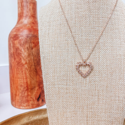 Crystal Heart Necklace
