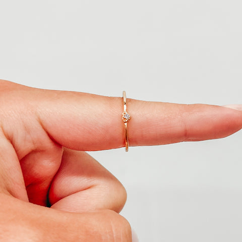 Dainty Heart Ring