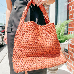 Brayden Braided Leather Bag