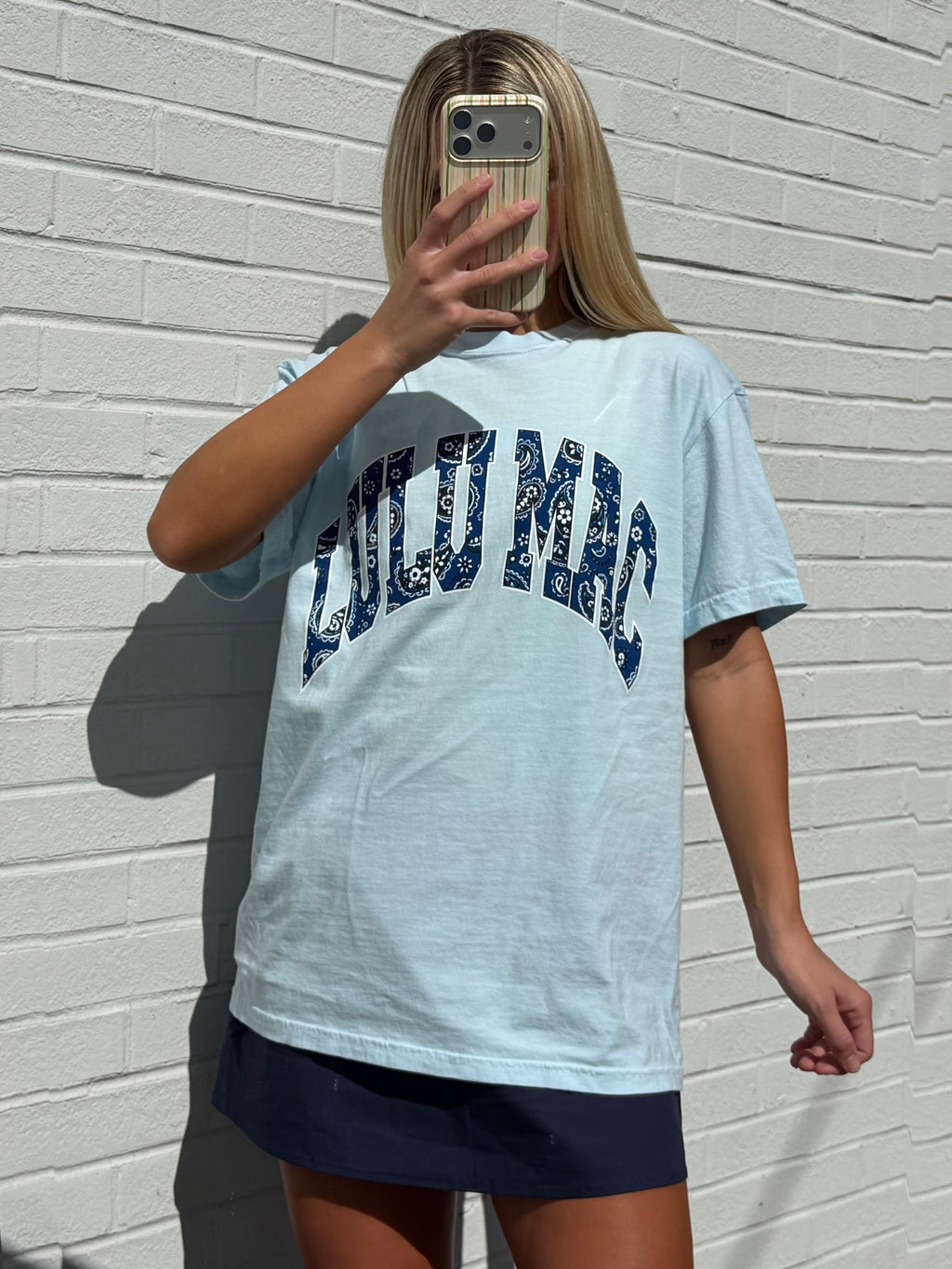 Lulu Mac Paisley Print Tee