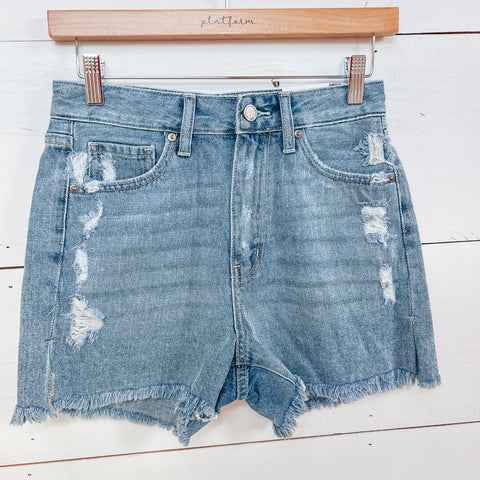 Ultra Highrise Denim Shorts