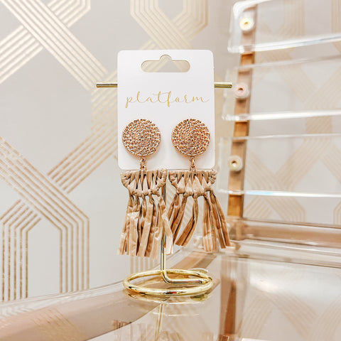 Farah Fringe Earrings