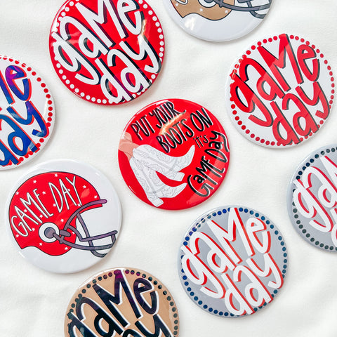 Gameday Helmet Button