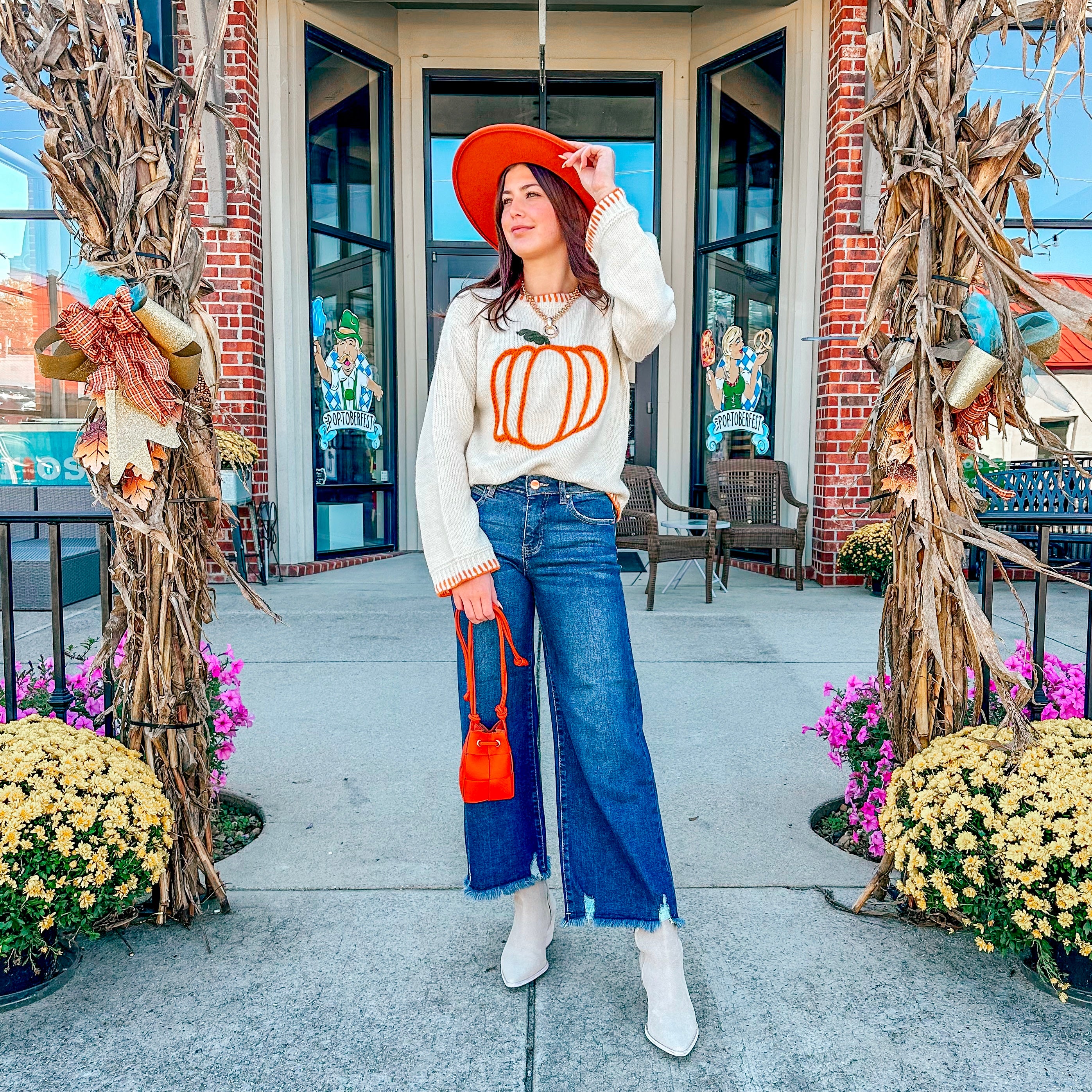 Pumpkin Picking Sweater
