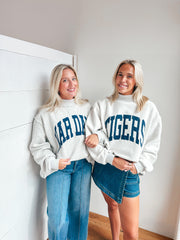 Reversible Mock Neck Sweatshirt