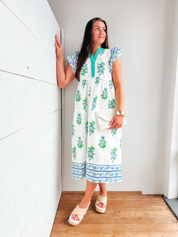 Miles Of Flowers Dress