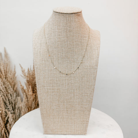 Golden Confetti Necklace