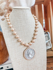 Coin Pendant Necklace