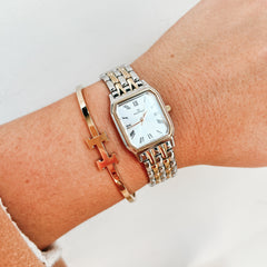 Gold H Bracelet
