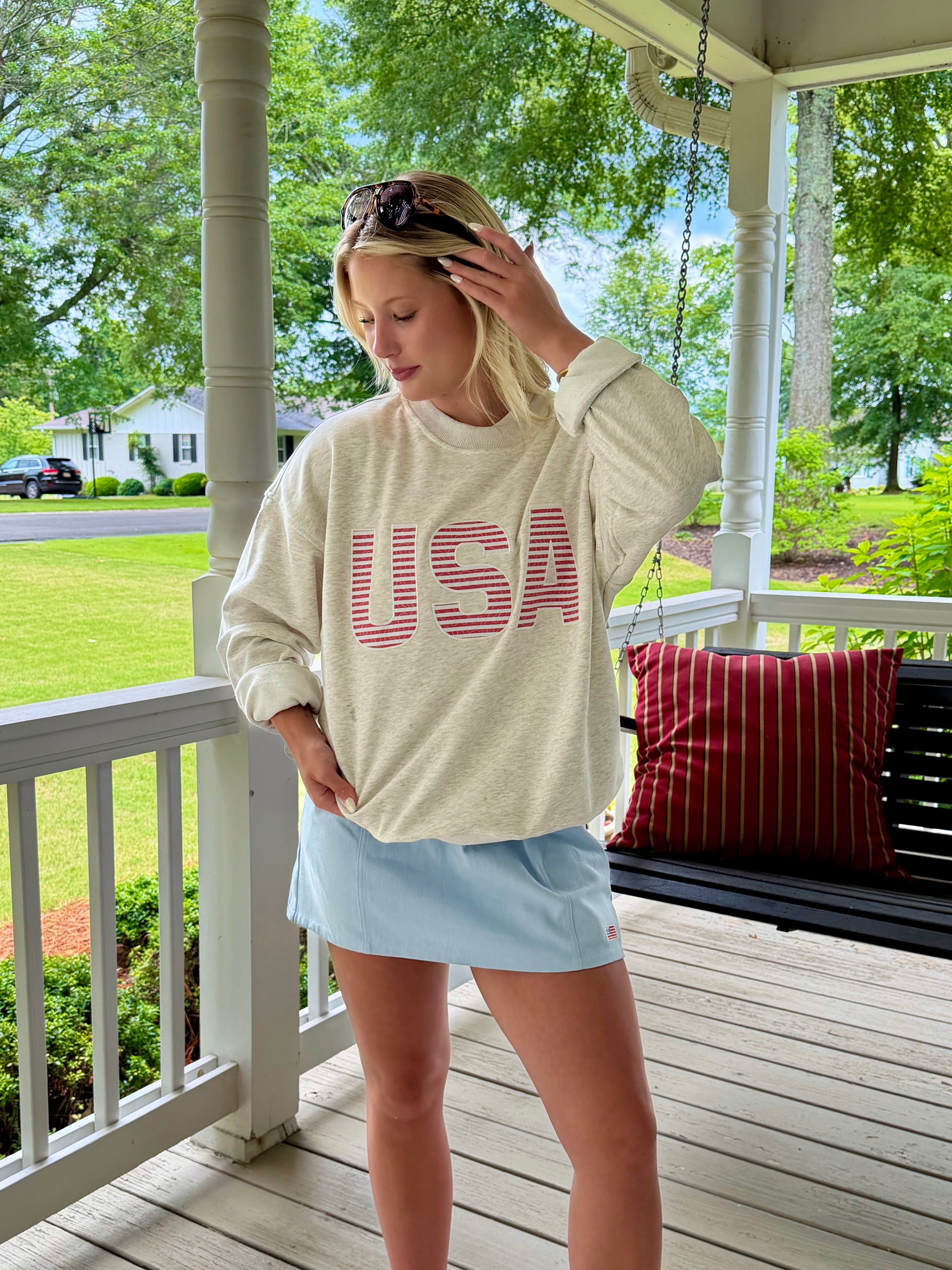 Saluting USA Pullover