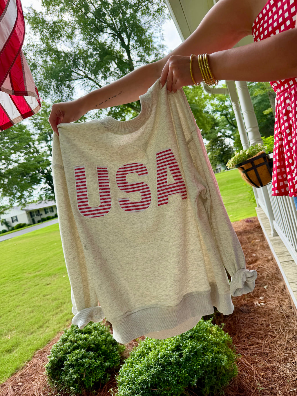 Saluting USA Pullover