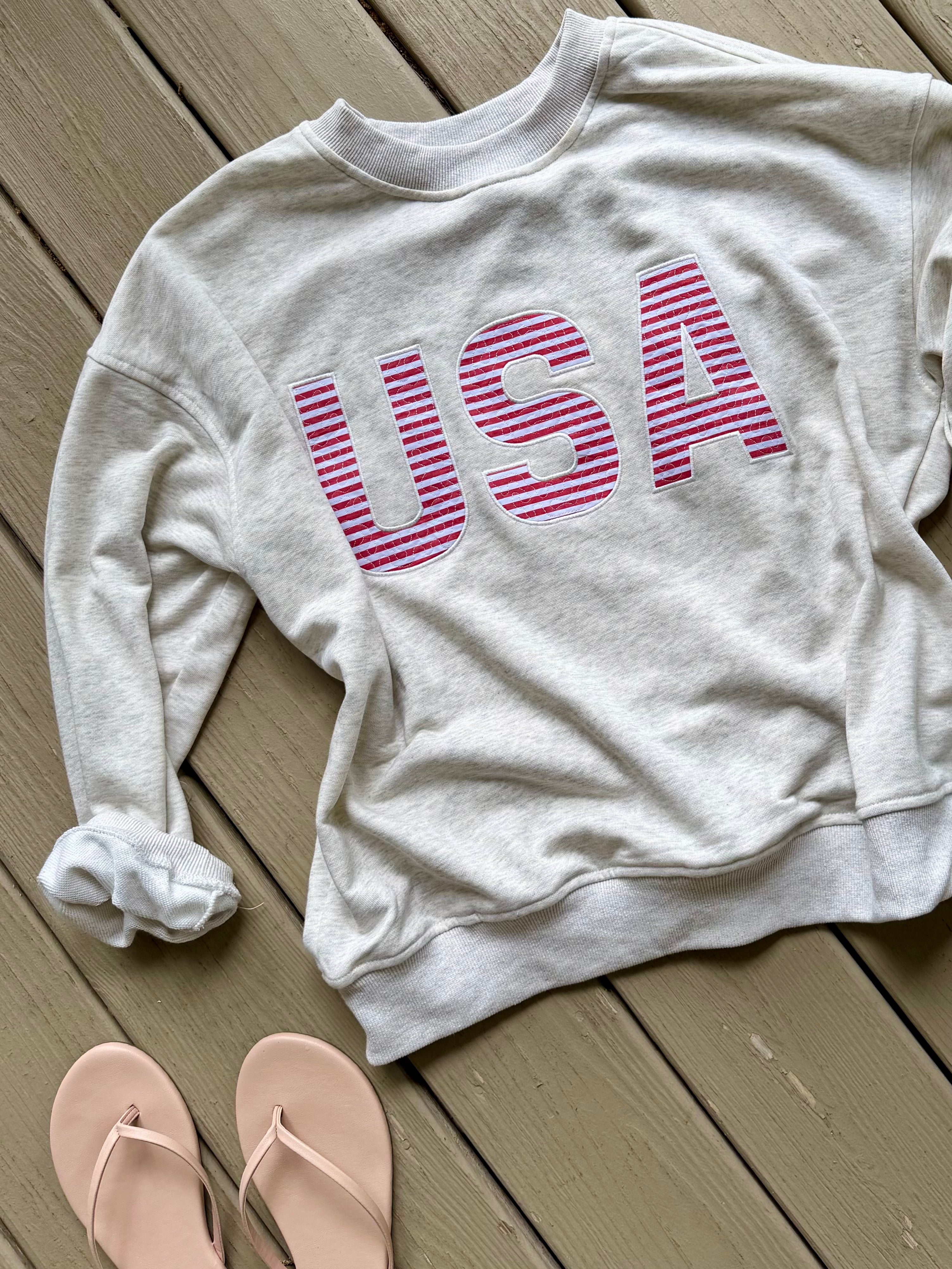 Saluting USA Pullover