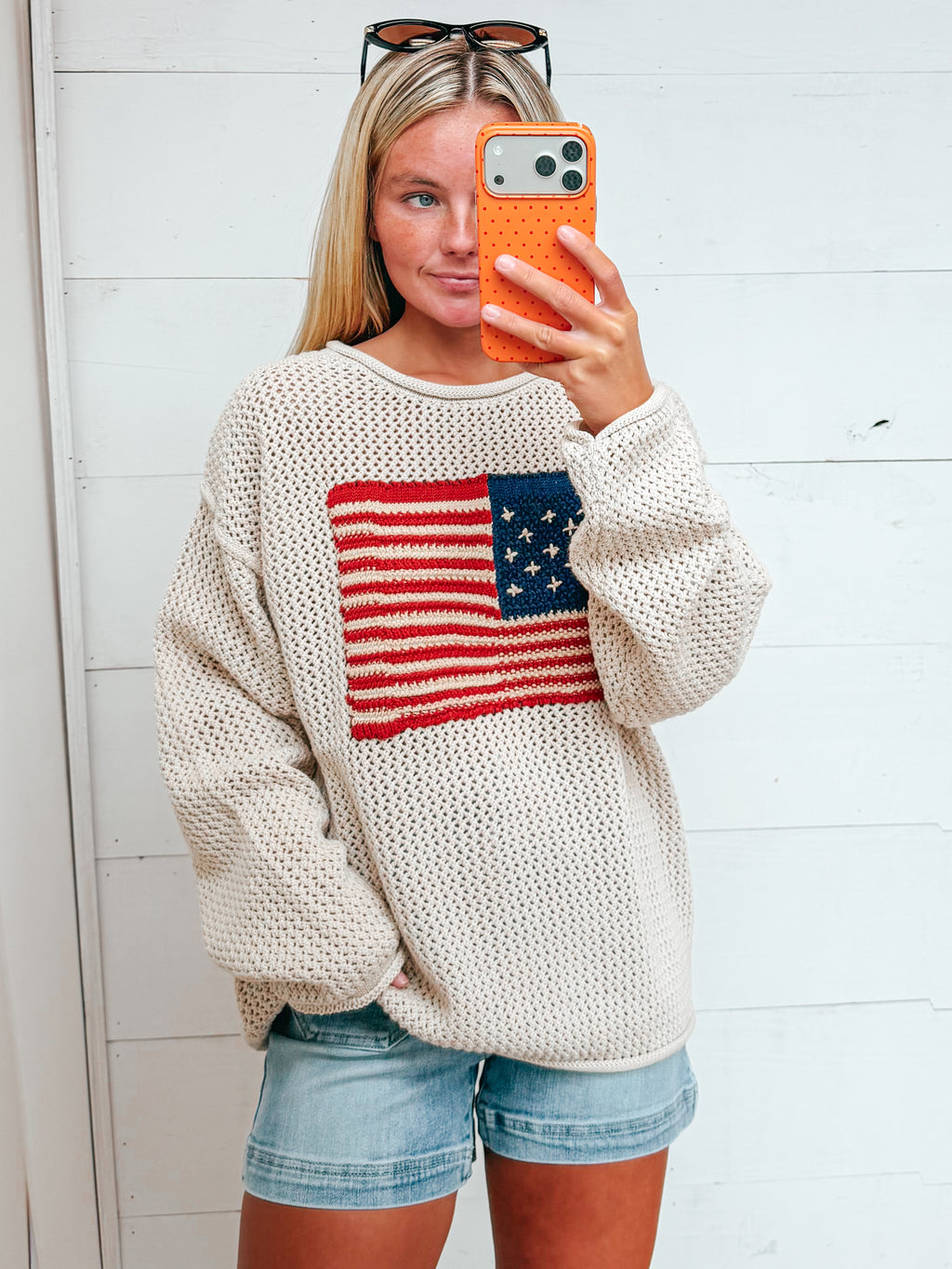 Freedom Flag Sweater