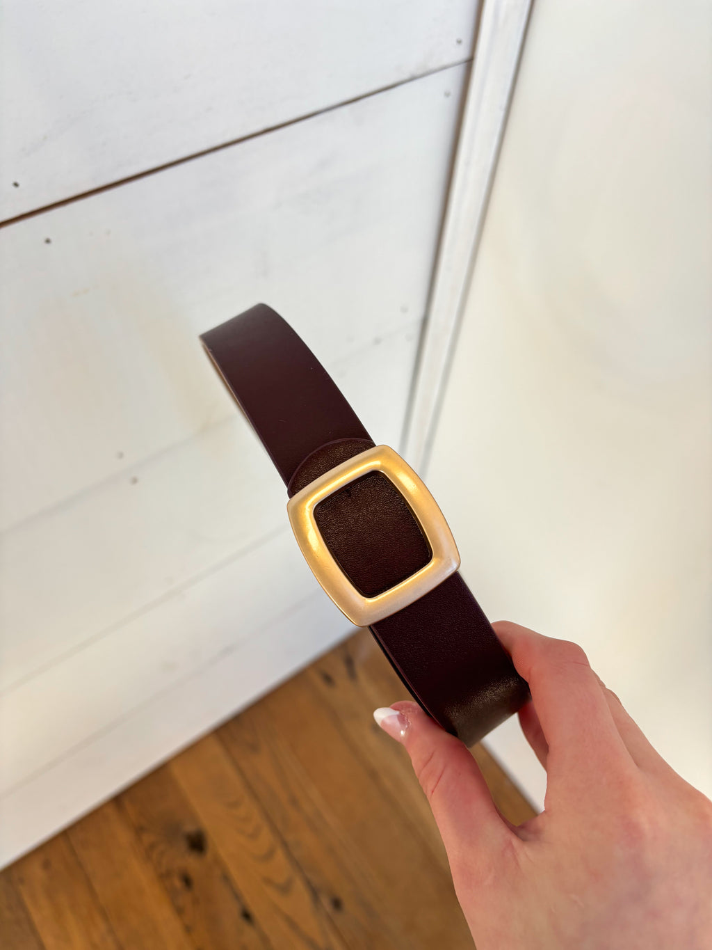 Annalise Square Buckle Belt