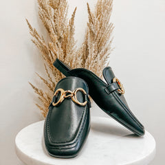 Andromeda Buckle Mule