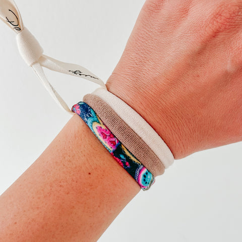 Seamless Hair Tie Paisley Bundle