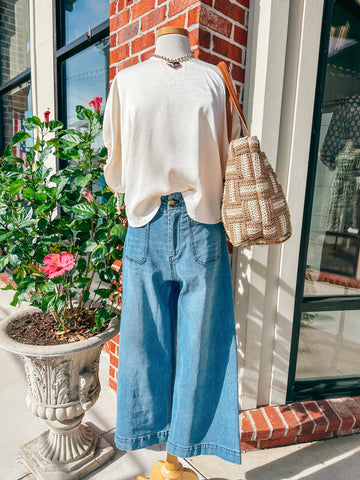 Moving On Silk Blouse
