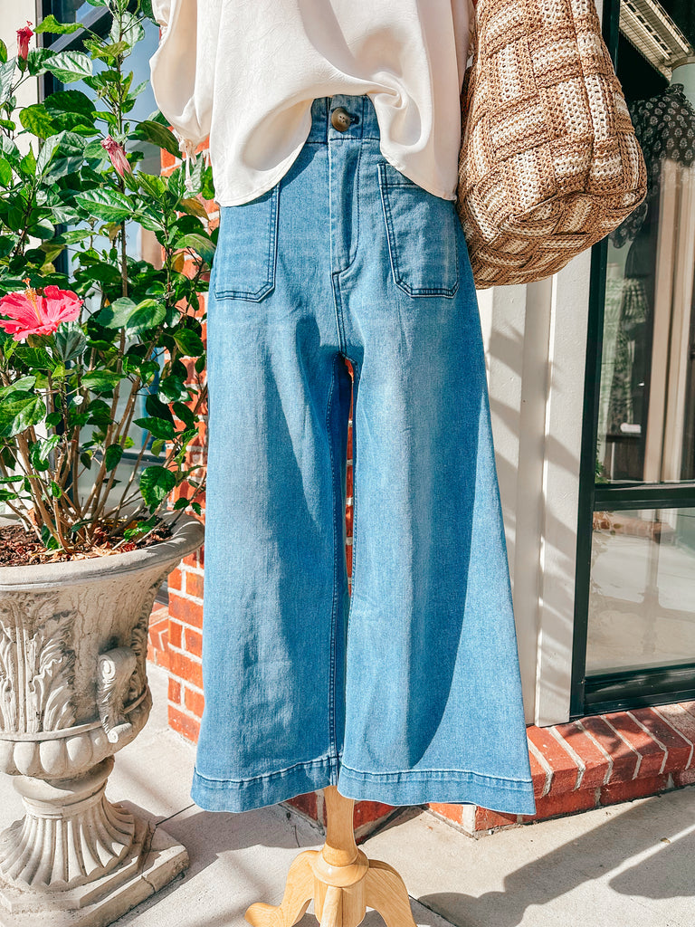 Gabriella Wide Leg Jeans