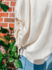 Moving On Silk Blouse
