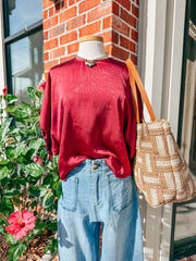Moving On Silk Blouse