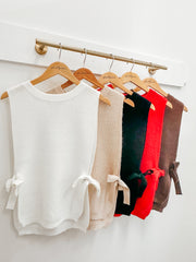 Slow Burn Tie Sweater Vest