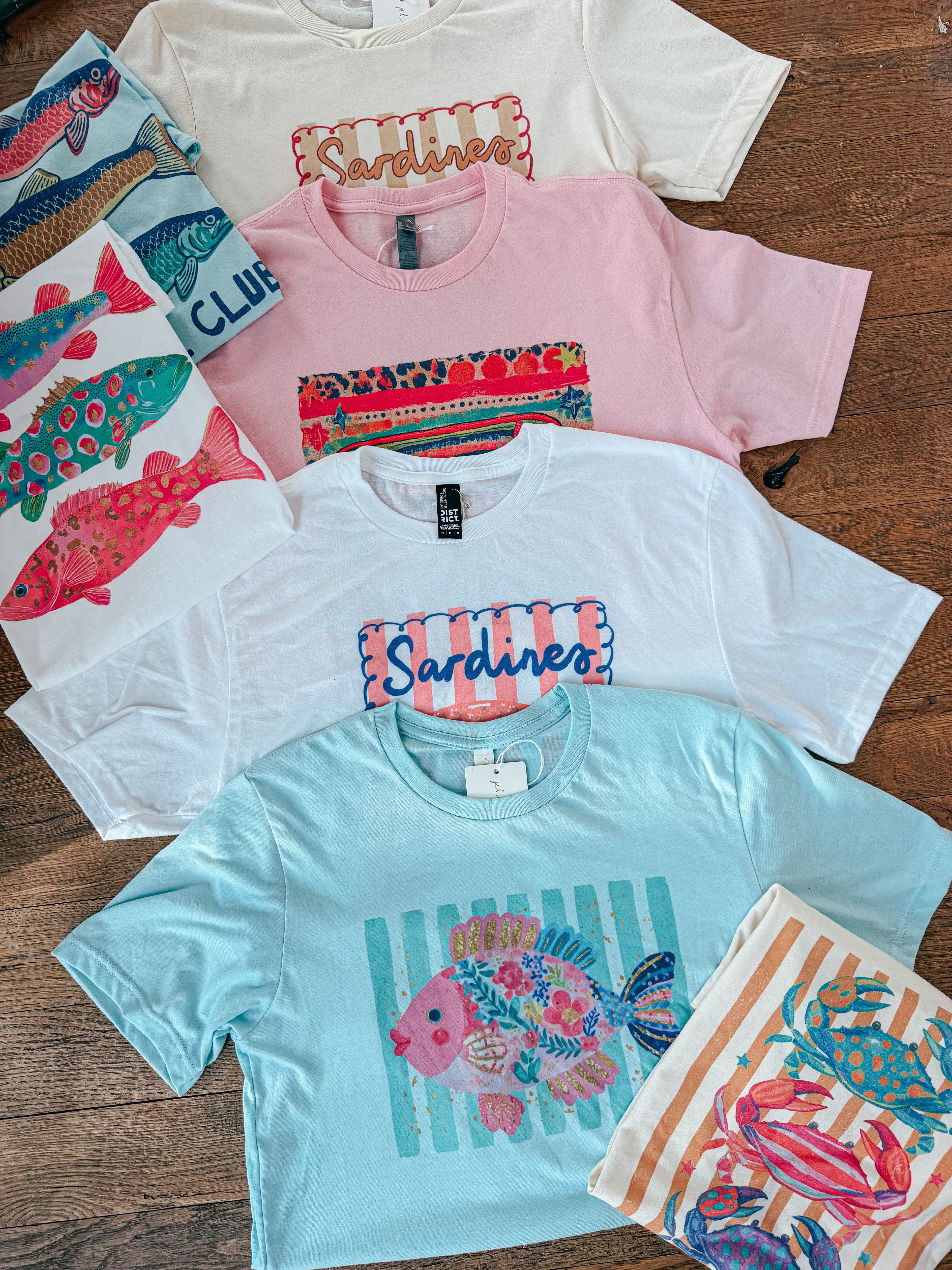 Rainbow Fish Tee
