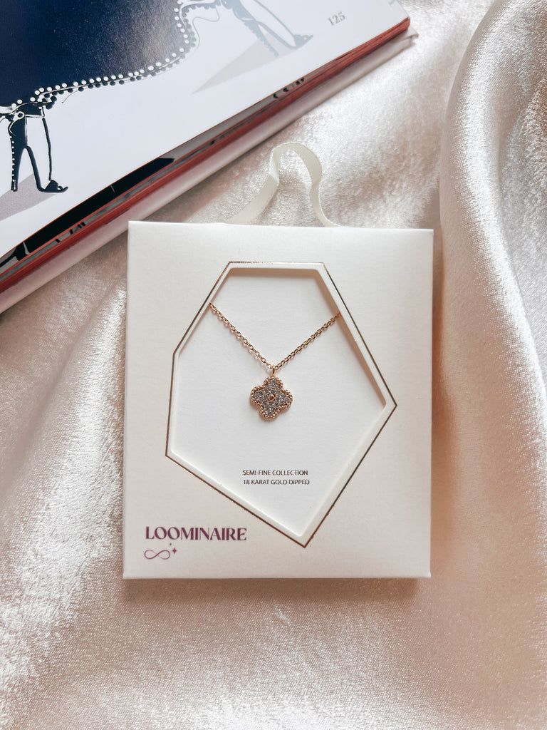 Mary Ellis Clover Necklace