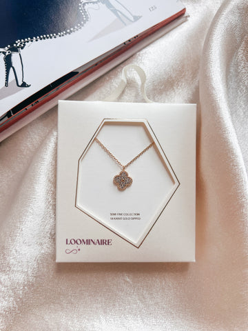 Mary Ellis Clover Necklace