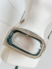 Cassie Clear Stadium Purse