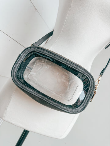 Cassie Clear Stadium Purse
